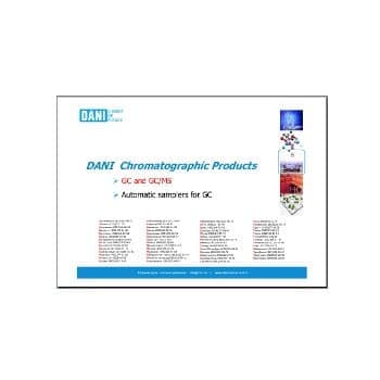 Catalog of analytical chromatography devices марки DANI